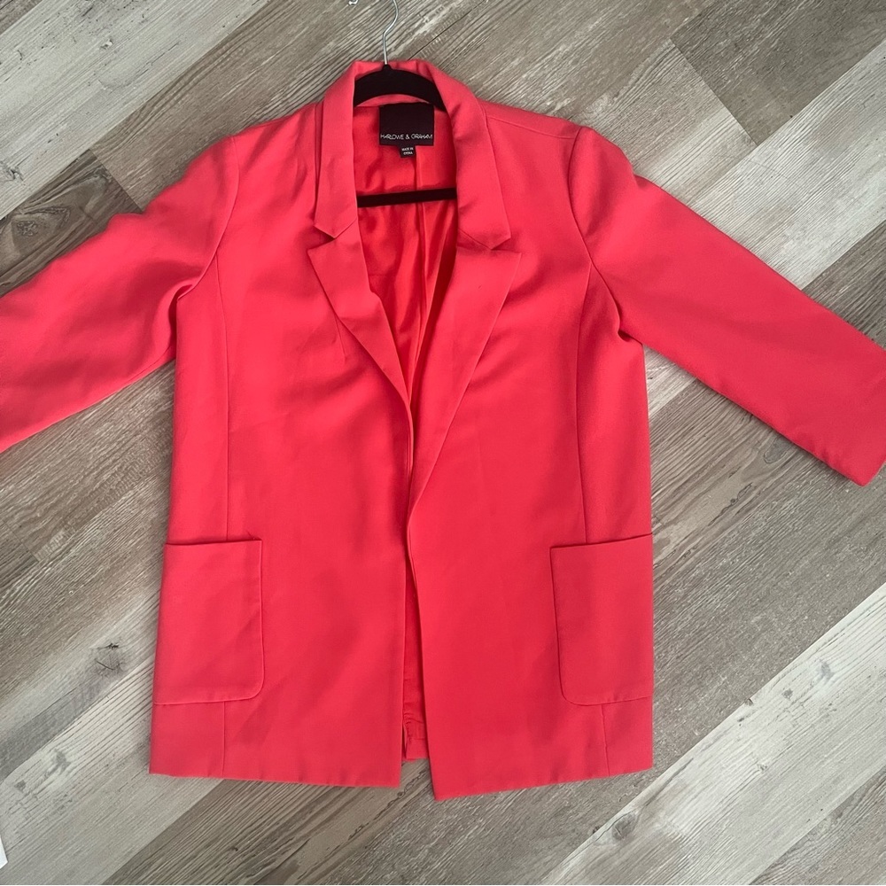 Harlowe and Graham red blazer